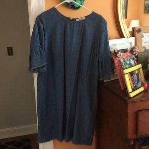 Denim dress
